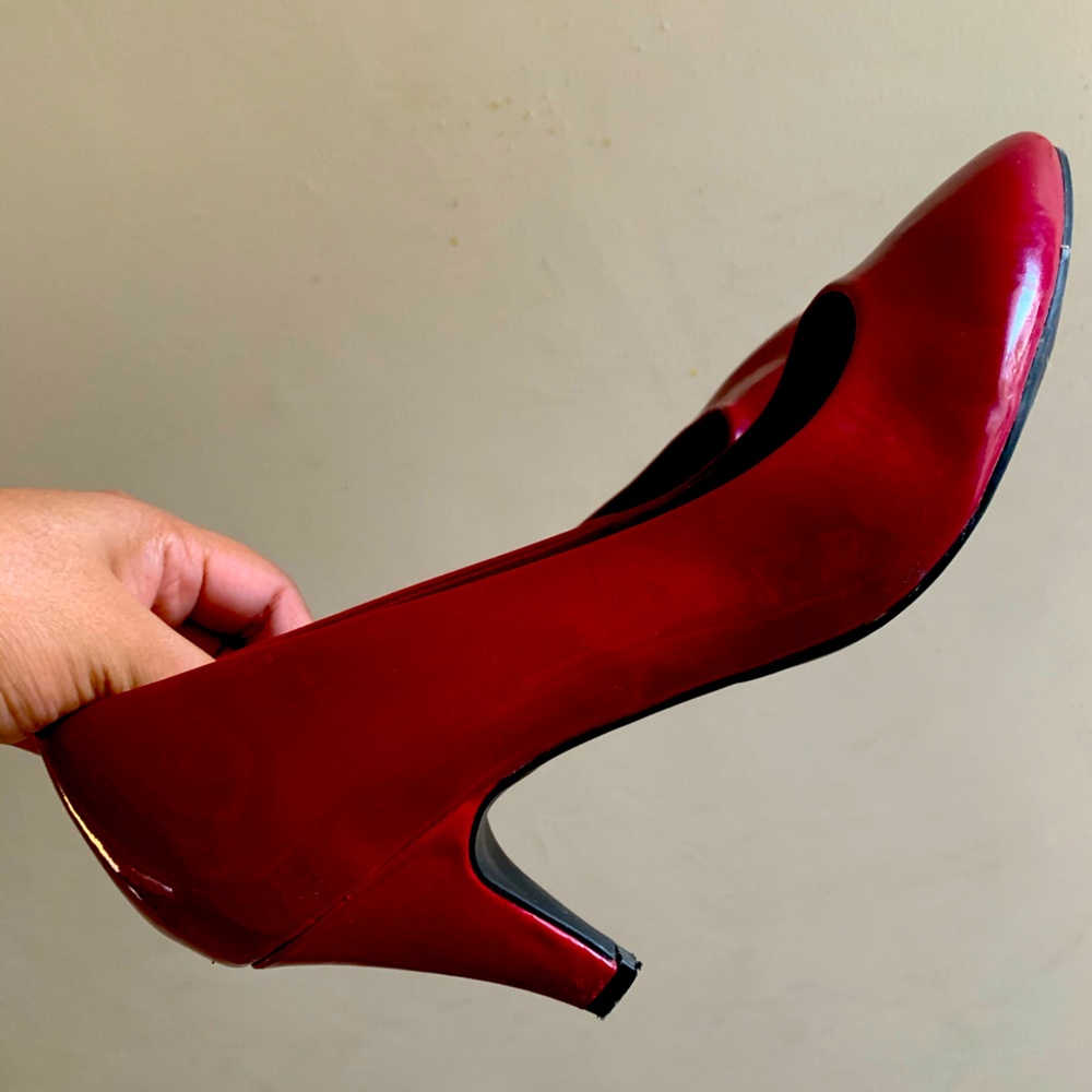 Red high heels